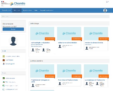 Plateforme de e-learning Chamilo
